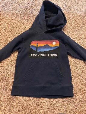 League Kids Navy Provincetown hoodie.